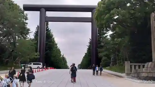 靖國神社の鳥居