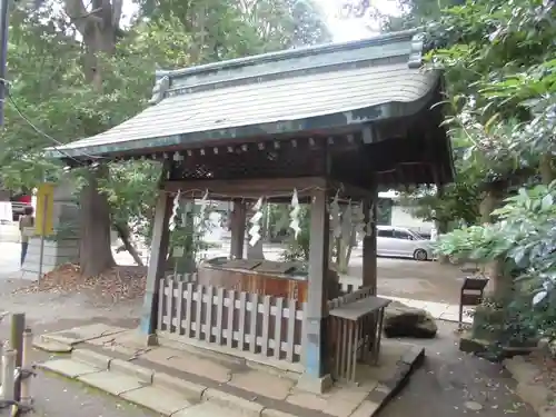 代々木八幡宮の手水舎