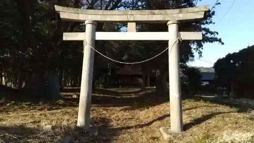 鹿島神社の鳥居