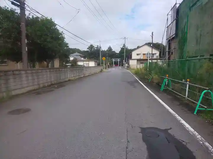 息栖神社の周辺