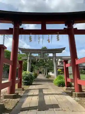 女化神社の鳥居