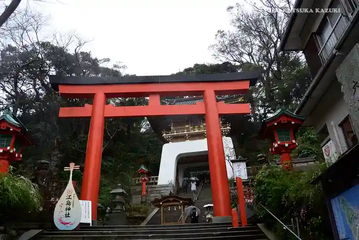 江島神社の鳥居