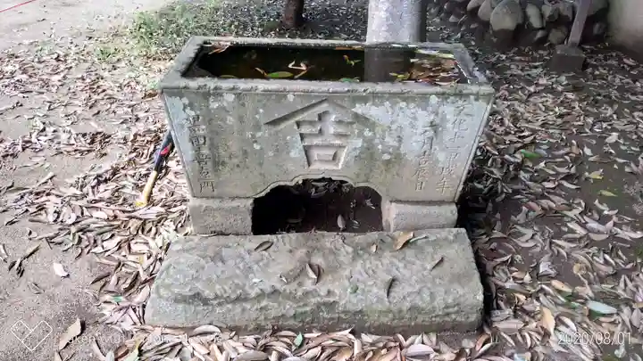 浅間神社の手水舎