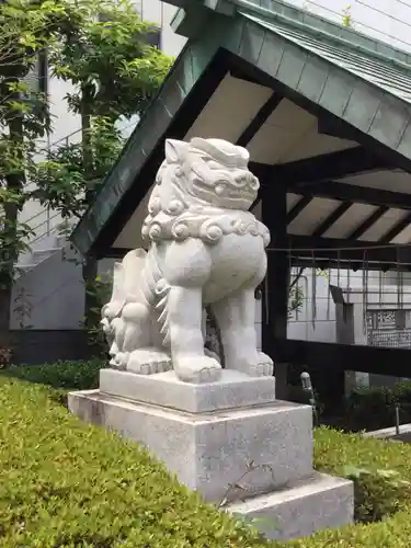 城岡神社の狛犬