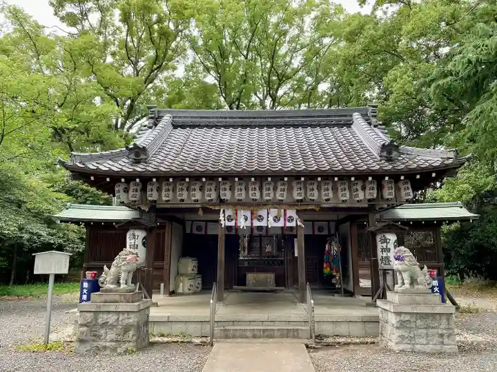 神足神社の本殿・本堂