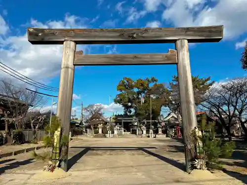 鳥出神社の鳥居