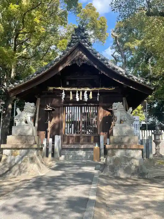 七所神社の本殿・本堂