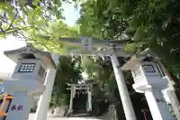 多摩川浅間神社の鳥居