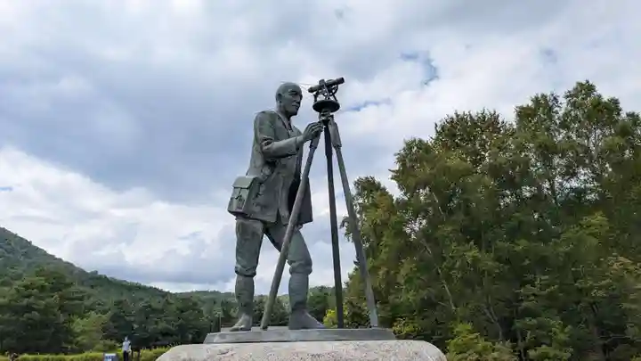 火の山神社の像