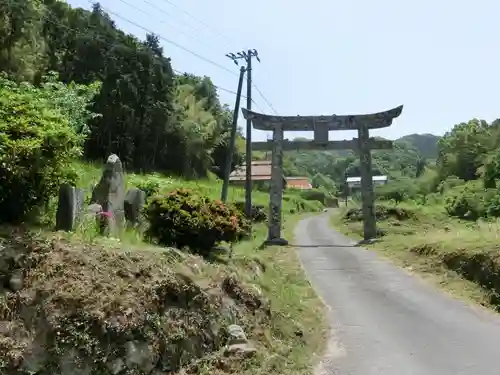 熊野神社の鳥居