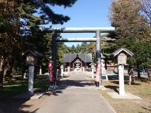 新十津川神社の鳥居