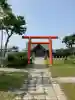 天塩厳島神社の鳥居