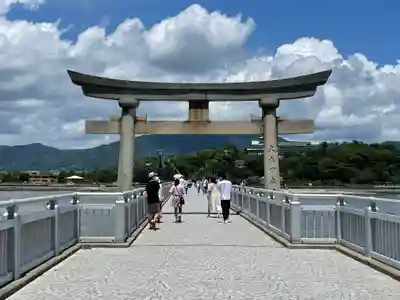 八百富神社の鳥居