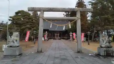 鳥谷崎神社の鳥居