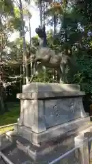 伊冨利部神社の狛犬