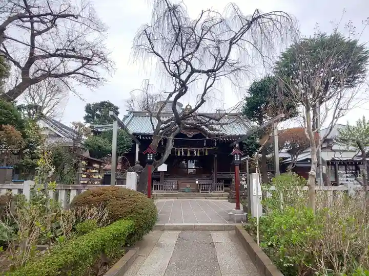白山神社の庭園
