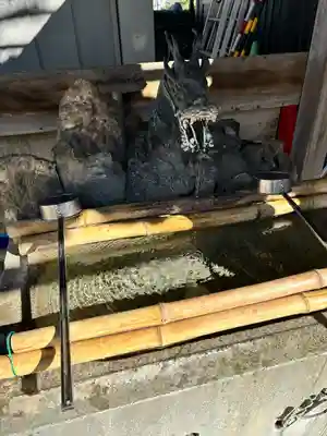 須賀神社の手水舎