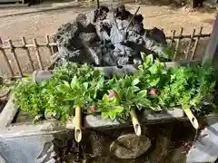 畑子安神社の手水