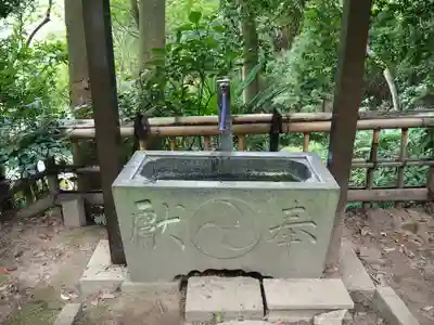 熊野神社の手水舎