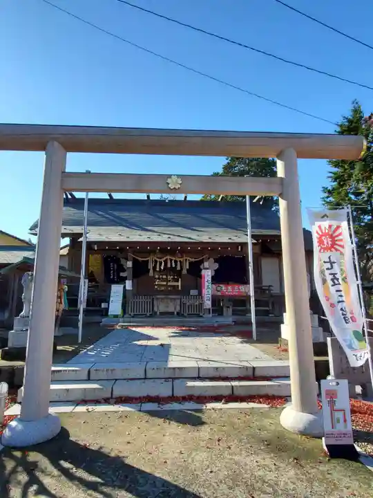 櫻岡大神宮の七五三参
