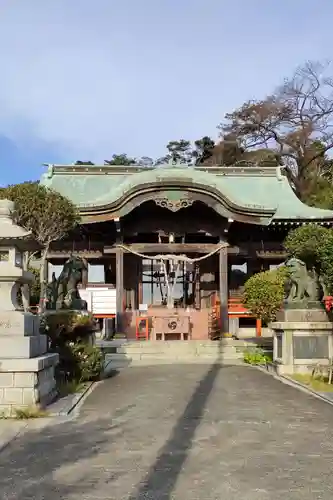 江名諏訪神社の本殿・本堂