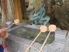 中之嶽神社の手水