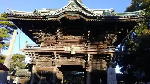 題経寺（柴又帝釈天）の山門・神門