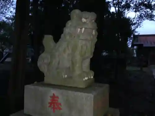 熊野神社の狛犬