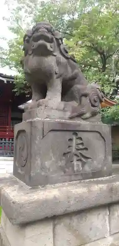 金王八幡宮の狛犬