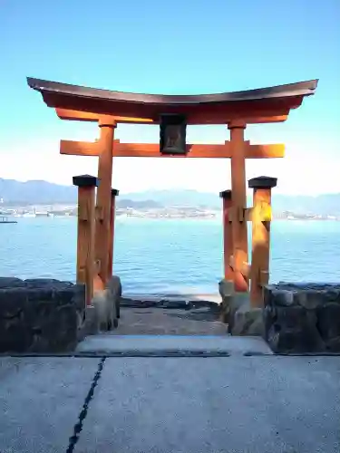 長浜神社の鳥居