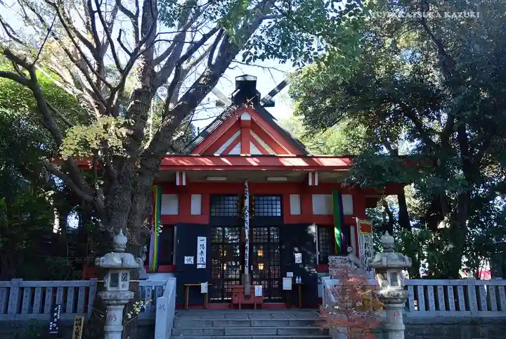 笠䅣稲荷神社の本殿・本堂