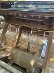 山﨑八幡宮の手水