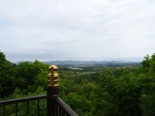 藤尾八幡神社の景色