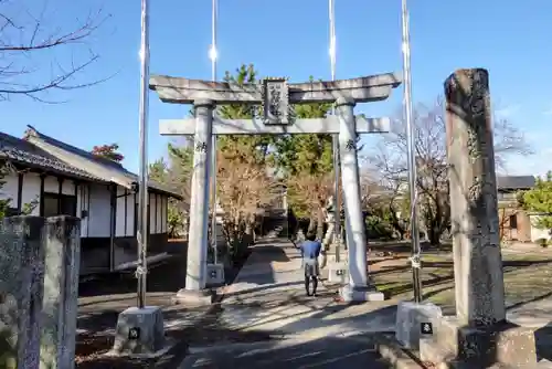 白鬚神社の鳥居