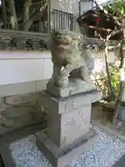 南都鏡神社の狛犬