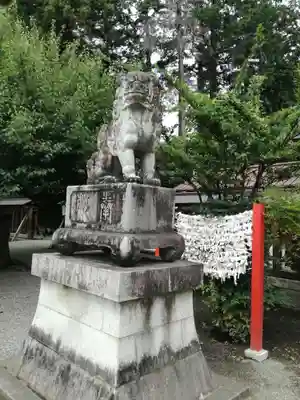 大間々神明宮の狛犬