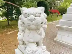 湯倉神社の狛犬