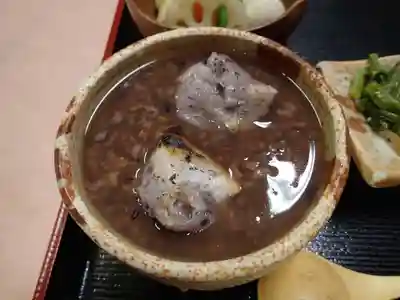 天乃石立神社の食事