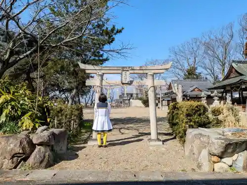 男山八幡宮の鳥居