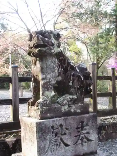 吉野神宮の狛犬