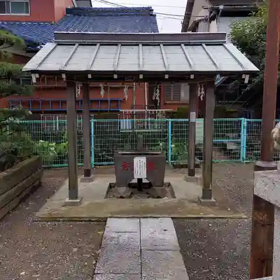宿河原八幡宮の手水舎