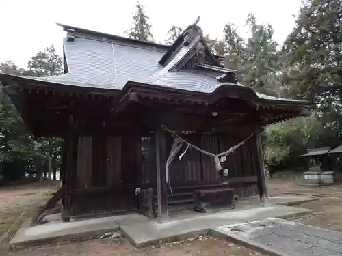 阿波山上神社の本殿・本堂