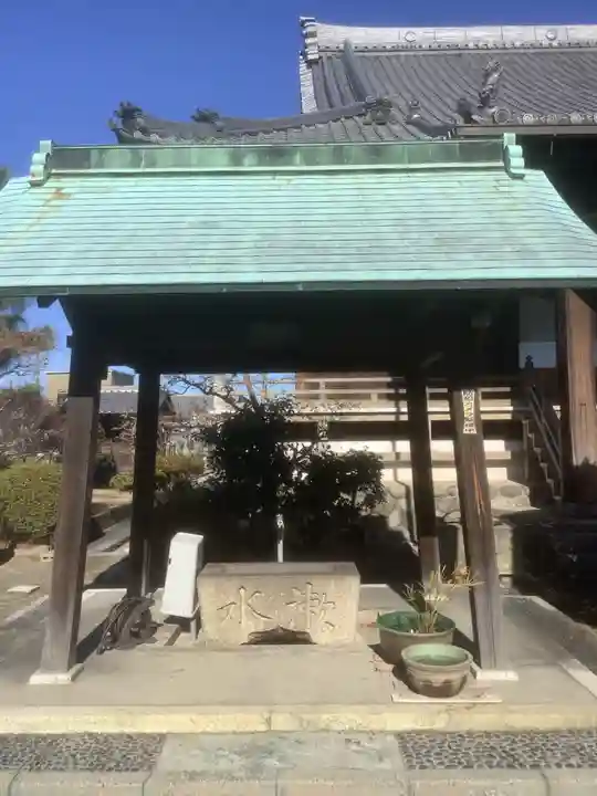 善應寺の手水舎