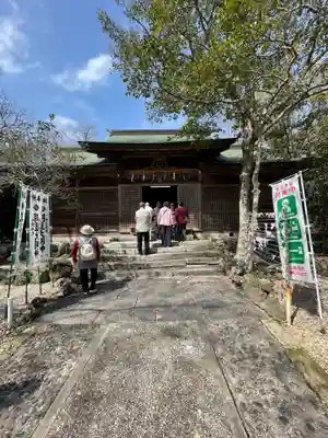 羽豆神社の本殿・本堂