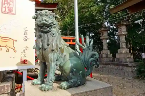 道明寺天満宮の狛犬