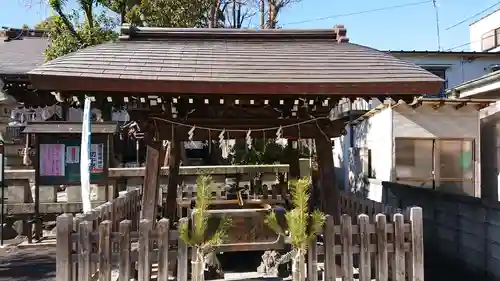隅田稲荷神社の手水舎