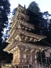 出羽神社(出羽三山神社)～三神合祭殿～の塔