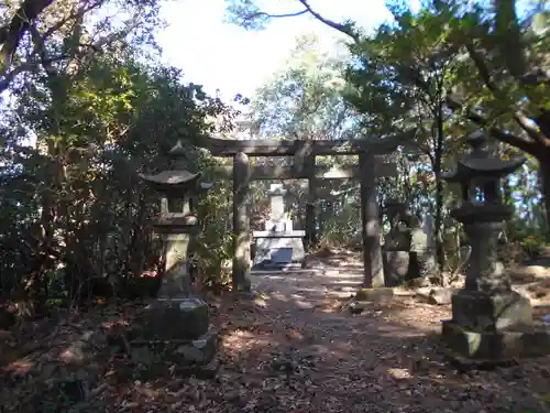 寿ヶ嶽神社の鳥居