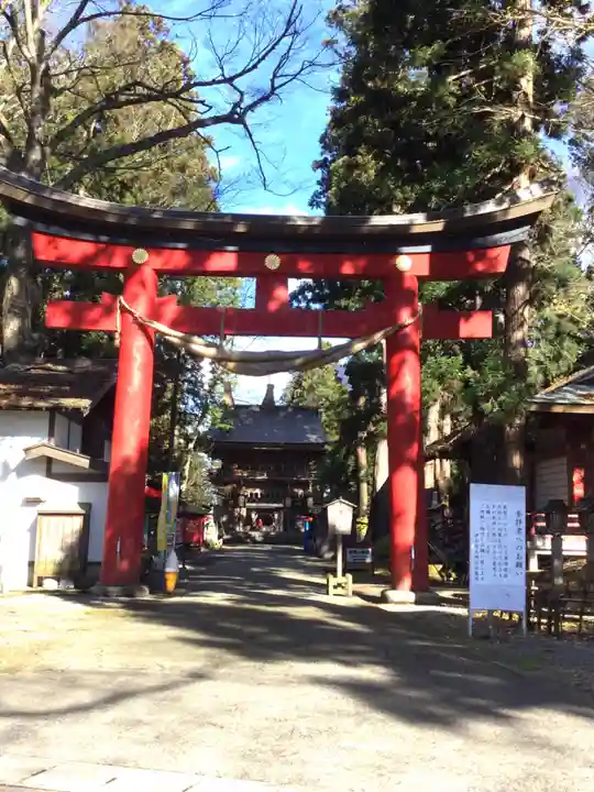 伊佐須美神社の鳥居