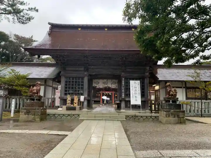 大洗磯前神社の山門・神門
